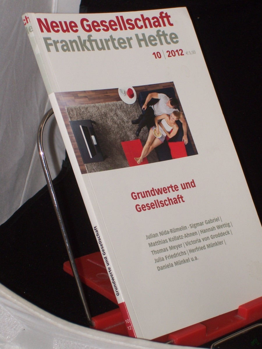 Product image 1 of the product “10/2012, Grundwerte und Gesellschaft ”