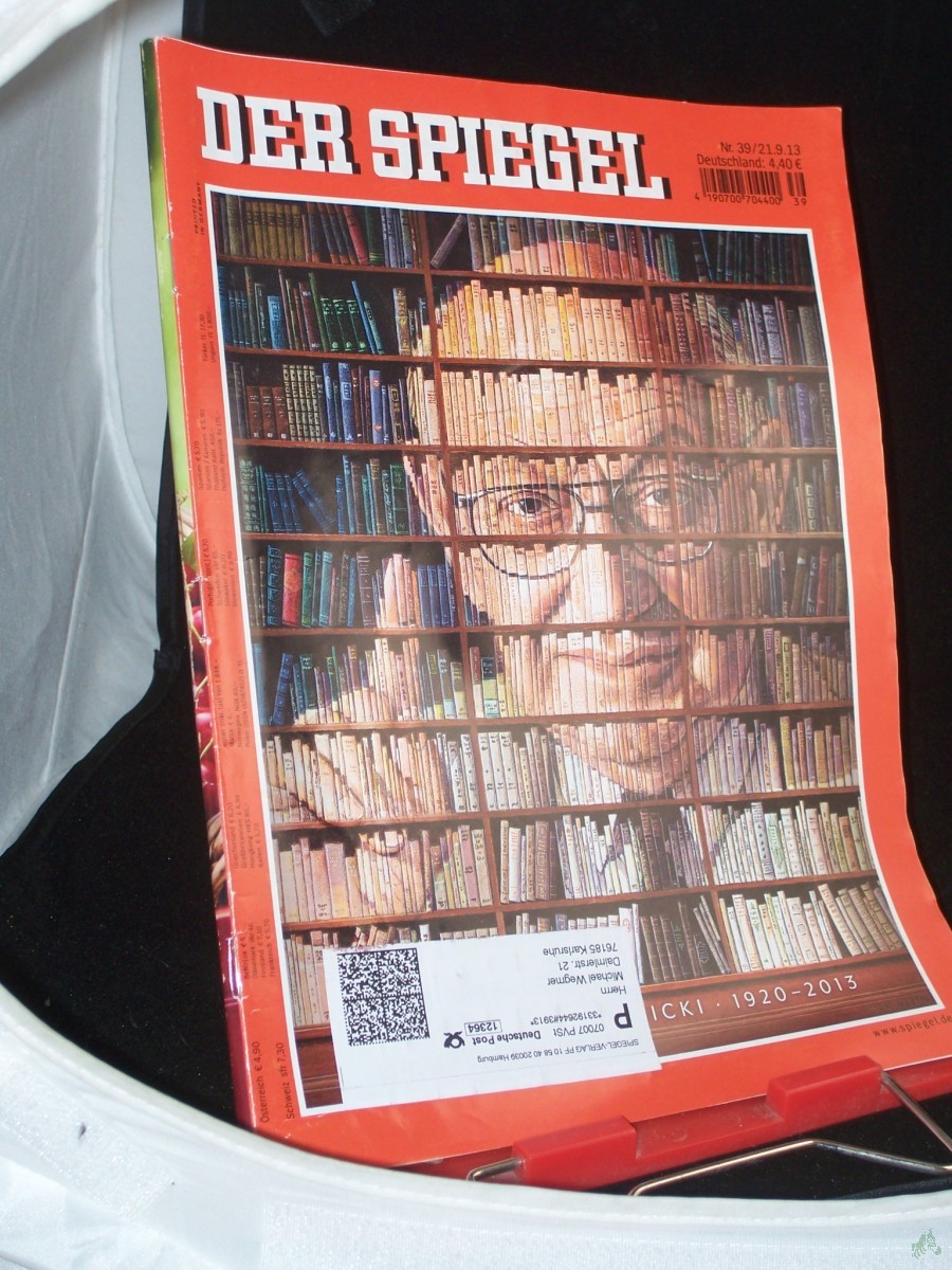 Artikelbild 1 des Artikels “39/2013, Marcel Reich Ranicki “