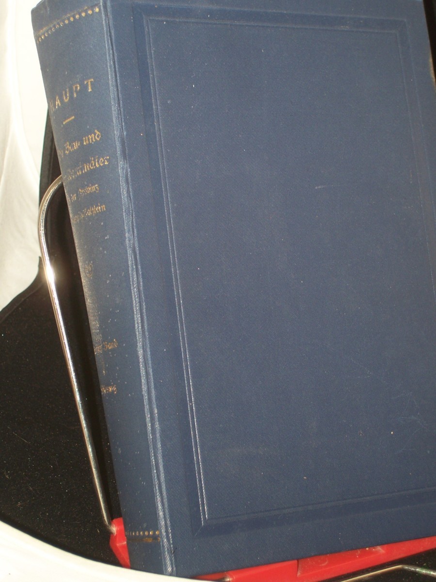 Product image 1 of the product “Haupt, Richard: Die Bau- und Kunstdenkmäler in der Provinz Schleswig-Holstein mit Einschluß benachbarter Gebiete und Landschaften. - Heide in H. : Heider Anzeiger|| Mehrteiliges Werk||Teil: Bd. 5. Geschichte u. Art d. Baukunst im Herzogt. S ”