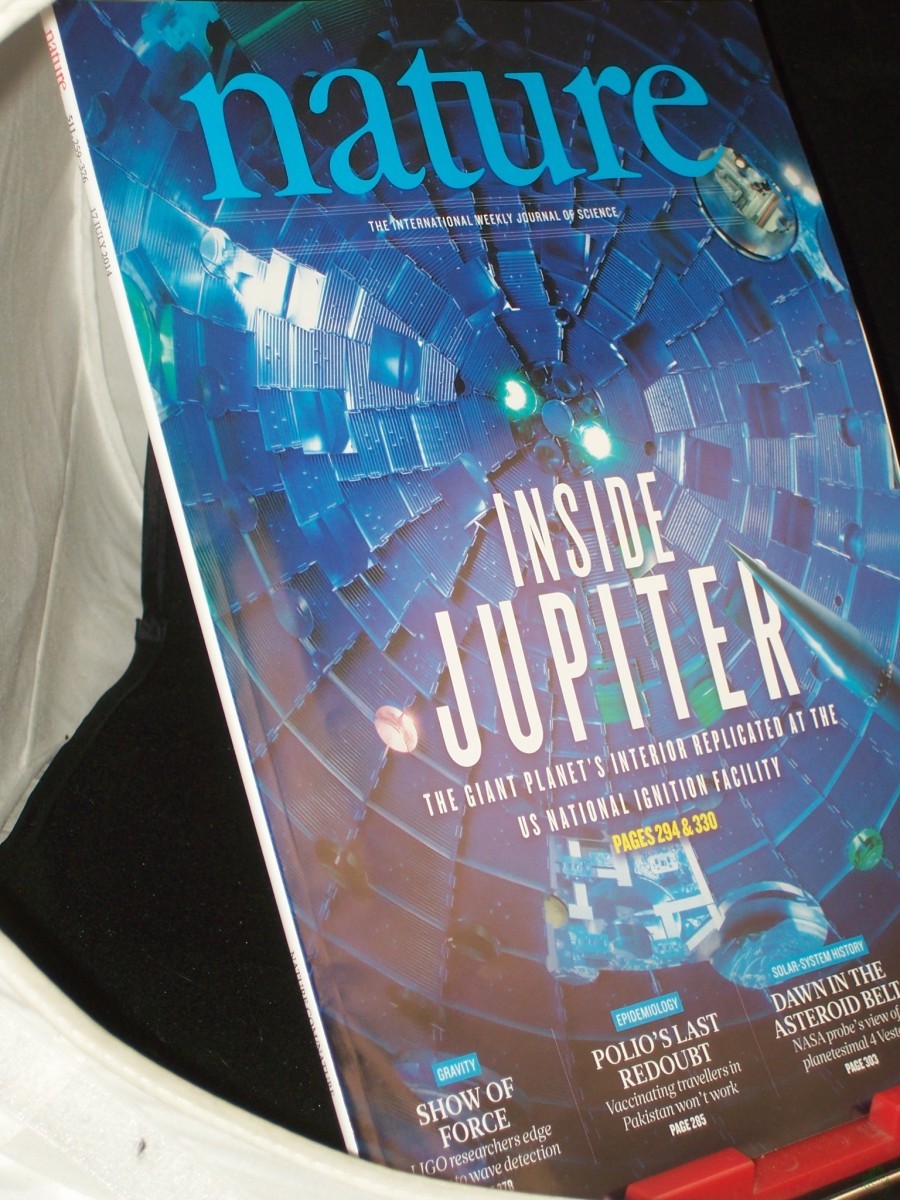 Artikelbild 1 des Artikels “Vol 511, No. 7509, Juli 2014, Inside Jupiter “
