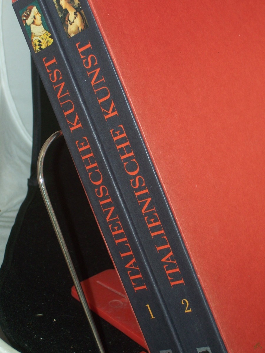 Product image 1 of the product “Italienische Kunst : e. neue Sicht auf ihre Geschichte / Luciano Bellosi... Mit e. Vorw. von Willibald Sauerländer in der Kasette ”