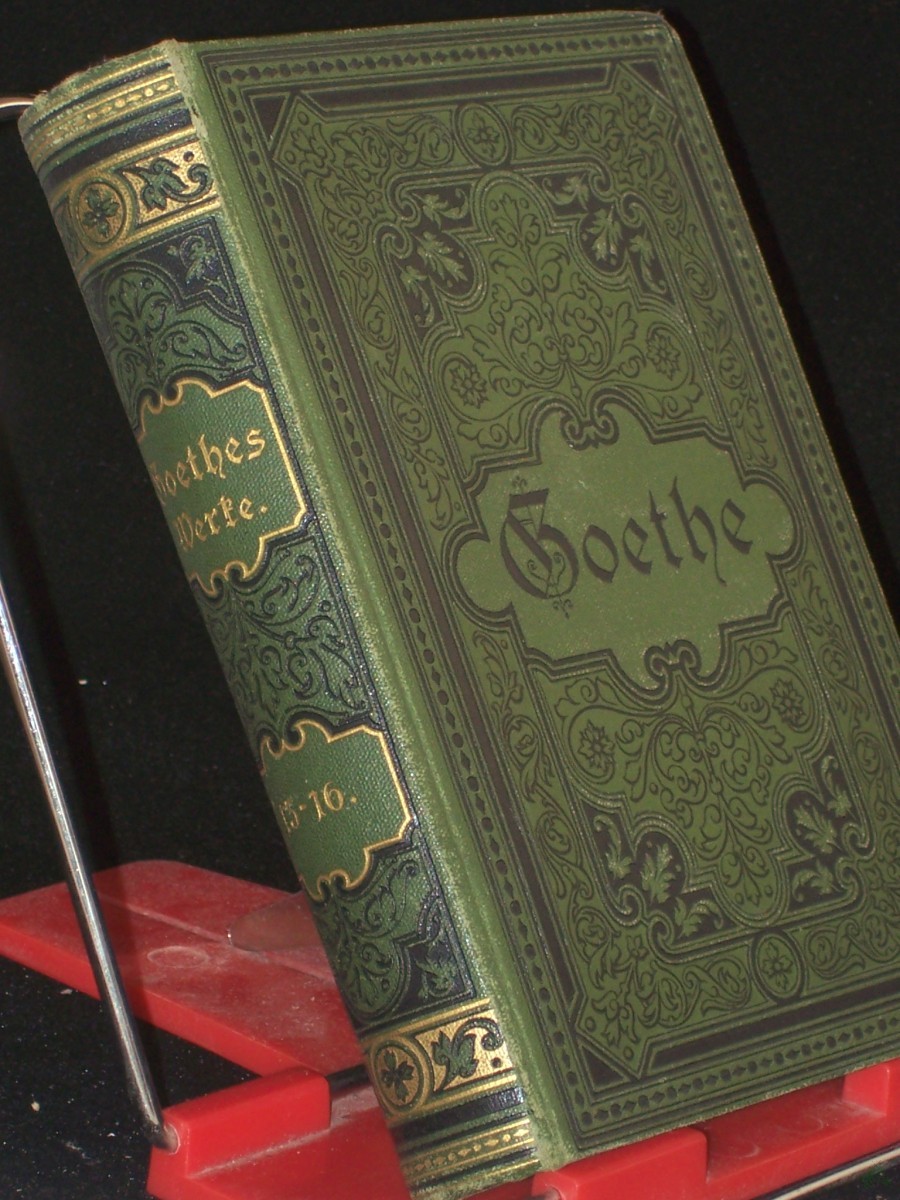 Product image 1 of the product “Goethes Werke. Auswahl in sechzehn Bänden. 15 - 16 Band. ”
