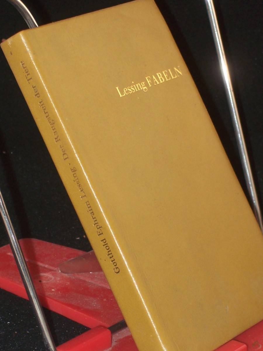 Product image 1 of the product “Der Rangstreit der Tiere : Fabeln / Gotthold Ephraim Lessing. Mit Holzstichen von Karl Rössing ”