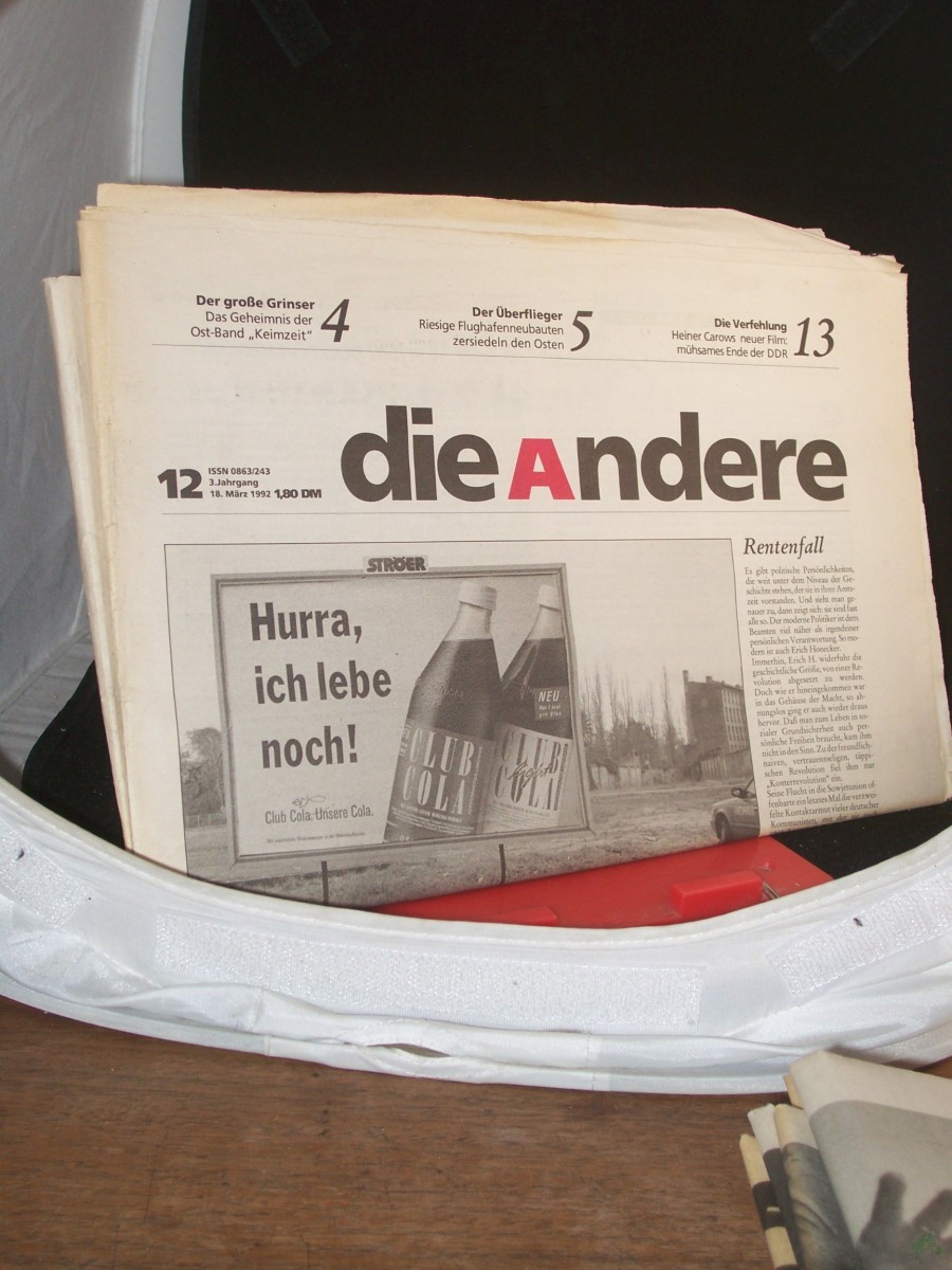 Product image 1 of the product “3/1992, Neue Ostler braucht das Land ”