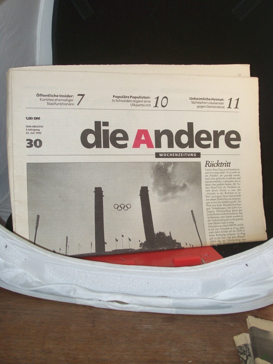 Artikelbild 1 des Artikels “7/1992, Olympia der Verlierer “