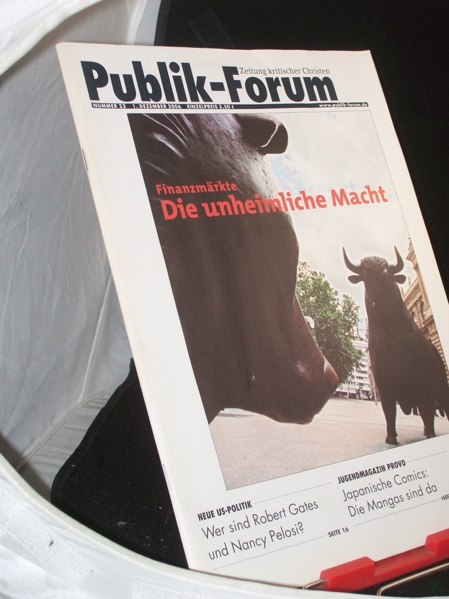 Artikelbild 1 des Artikels “12/2006, Finanzmärkte, Die unheimliche Macht “