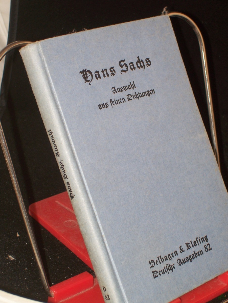Product image 1 of the product “Hans Sachs - Auswahl aus seinen Dichtungen ”
