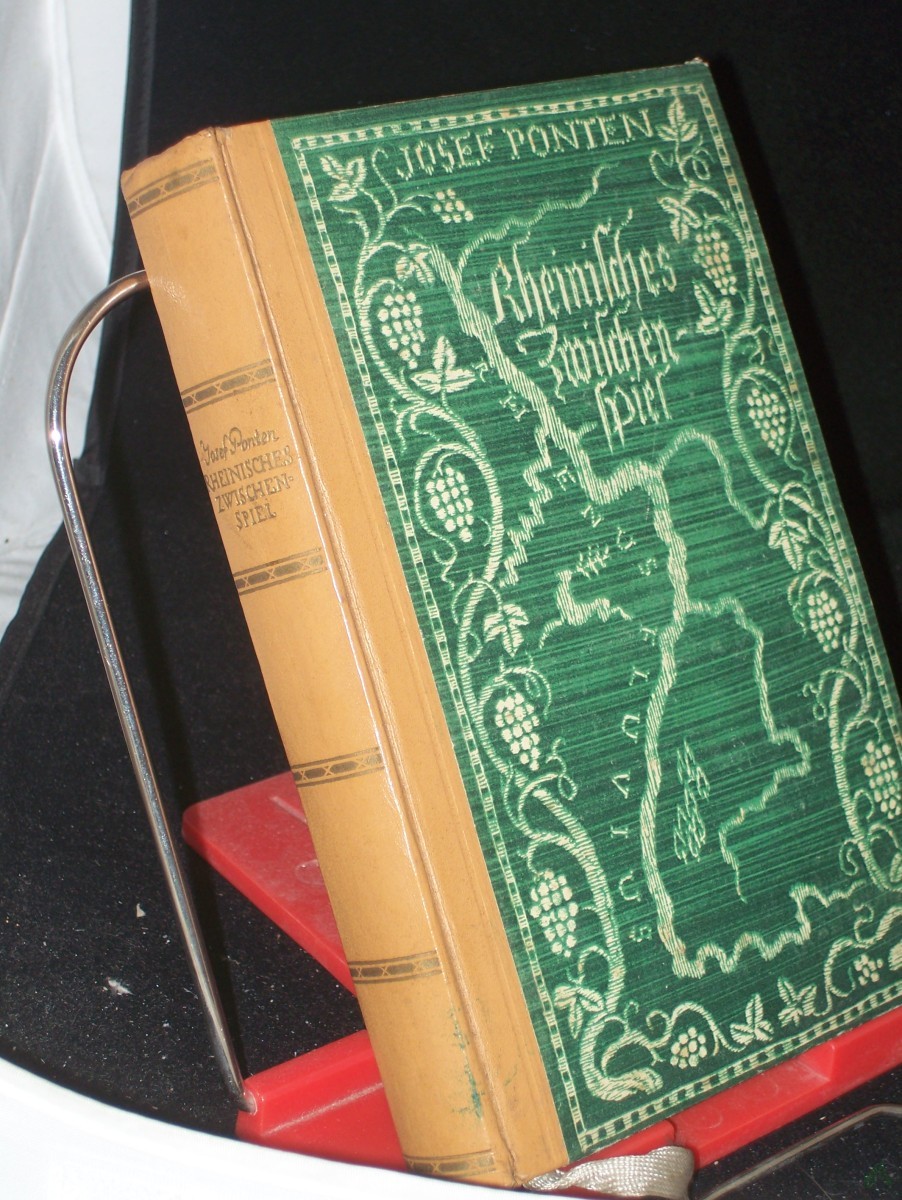 Product image 1 of the product “Rheinisches Zwischenspiel : Roman / Josef Ponten ”