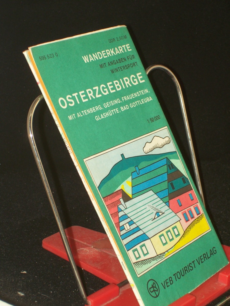 Artikelbild 1 des Artikels “Osterzgebirge : mit Altenberg, Geising, Frauenstein, Glashütte, Bad Gottleuba ; Wanderkarte mit Angaben für Wintersport ; 1 : 50 000 “