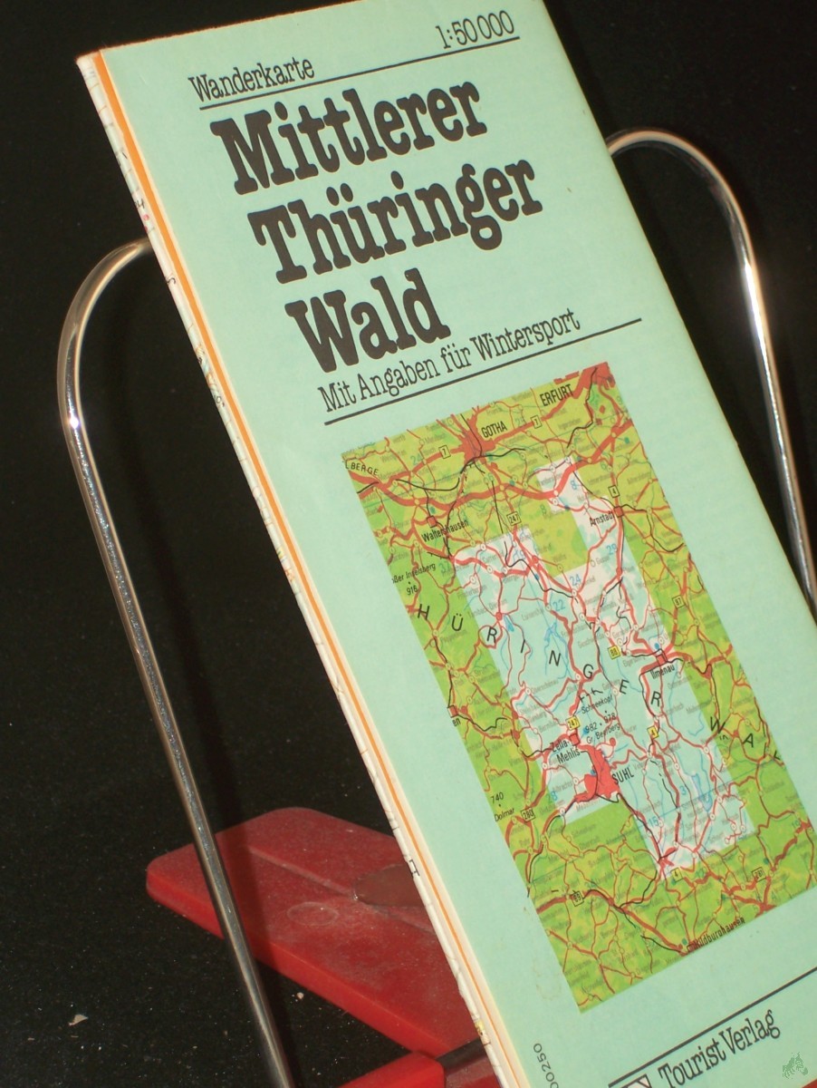 Product image 1 of the product “Mittlerer Thüringer Wald : mit Angaben für Wintersport / Red.: Uwe Lipfert ”