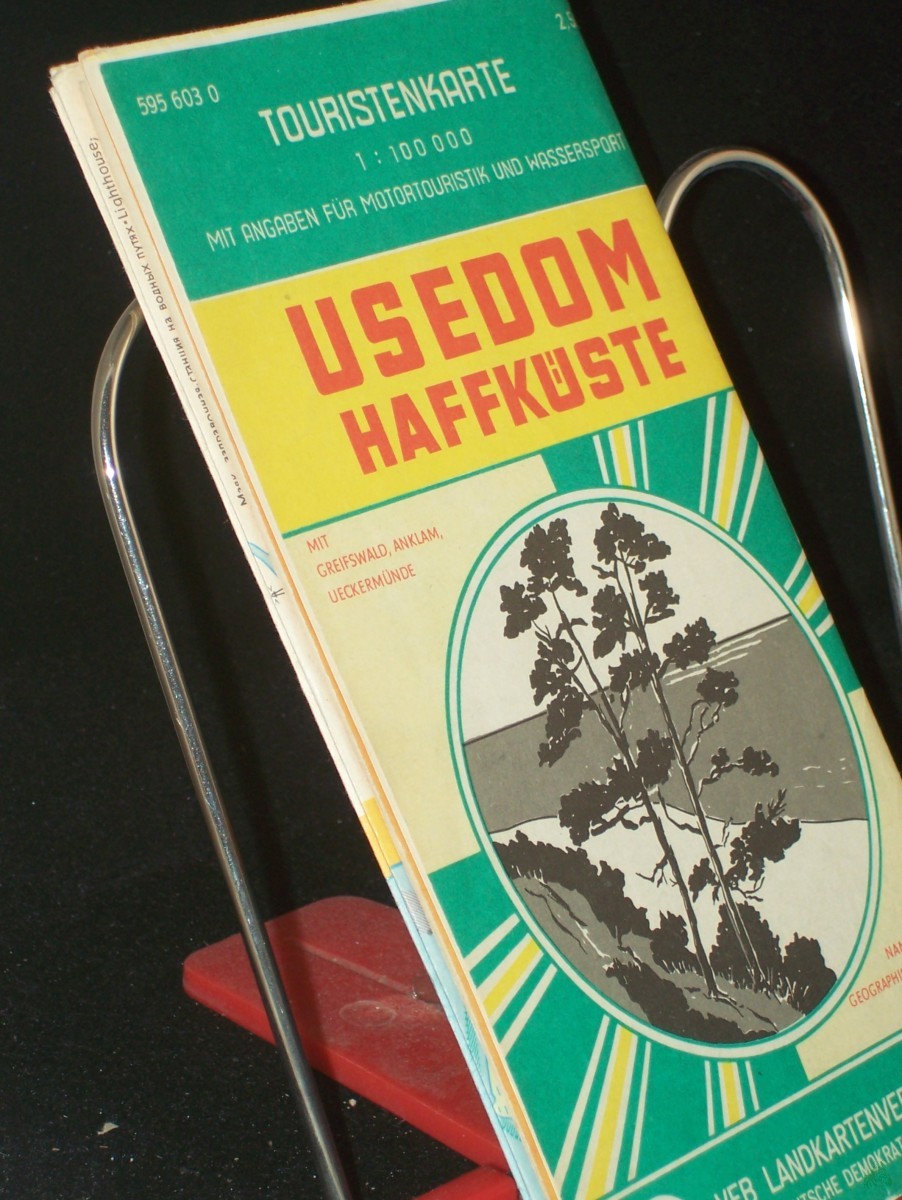 Artikelbild 1 des Artikels “Usedom, Haffküste : Touristenkt. ; mit Angaben für Motortouristik u. Wassersport “