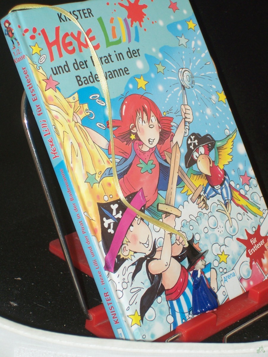 Product image 1 of the product “Hexe Lilli und der Pirat in der Badewanne / Knister. Mit farbige Bildern von Birgit Rieger ”