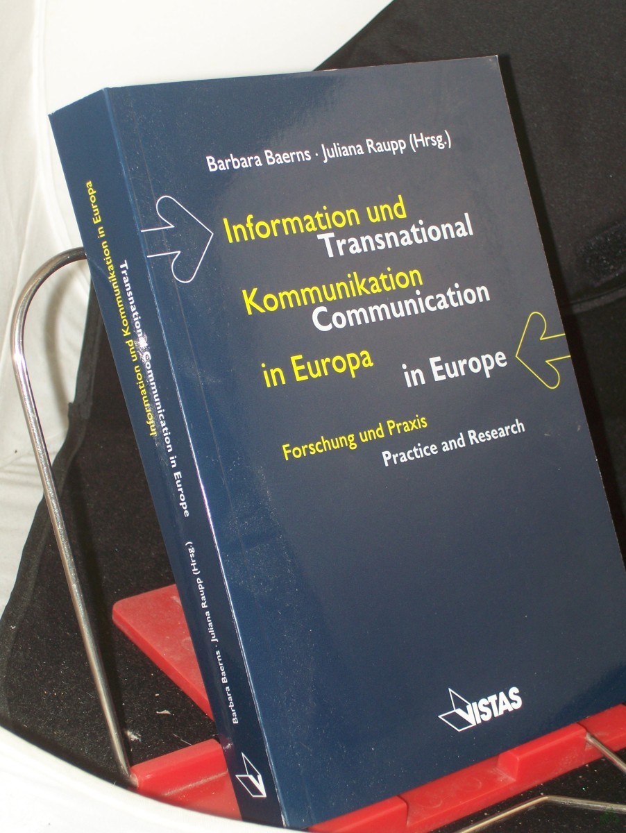 Artikelbild 1 des Artikels “Information und Kommunikation in Europa : Forschung und Praxis = Transnational communication in Europe / hrsg. von Barbara Baerns und Juliana Raupp “