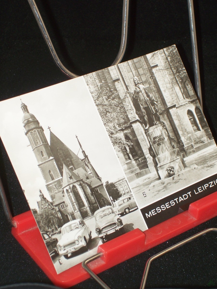 Product image 1 of the product “Messestadt Leipzig, Thomaskirche, Bachdenkmal vor der Thomaskirche ”