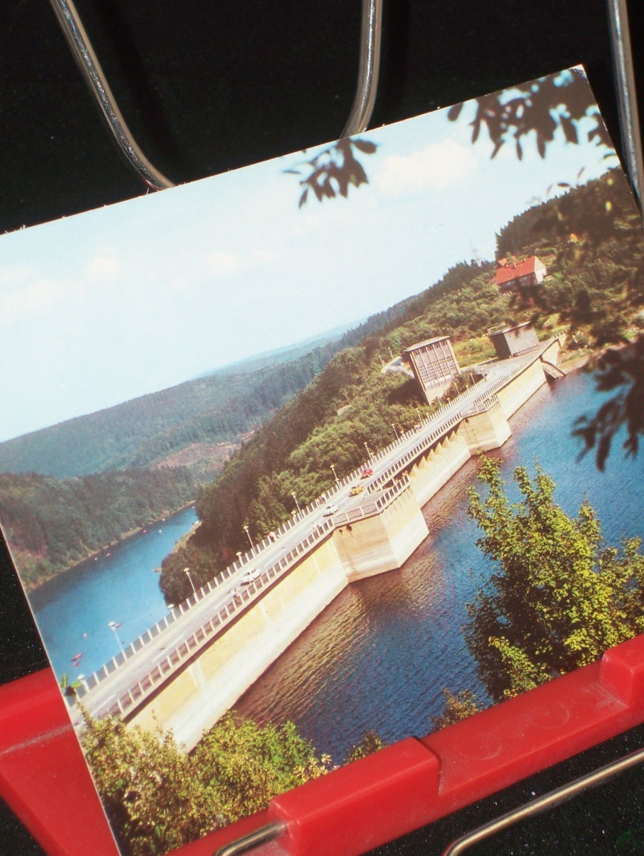 Artikelbild 1 des Artikels “Rappbodetalsperre, Farbfoto Zerback, Wernigerode, 1984 “