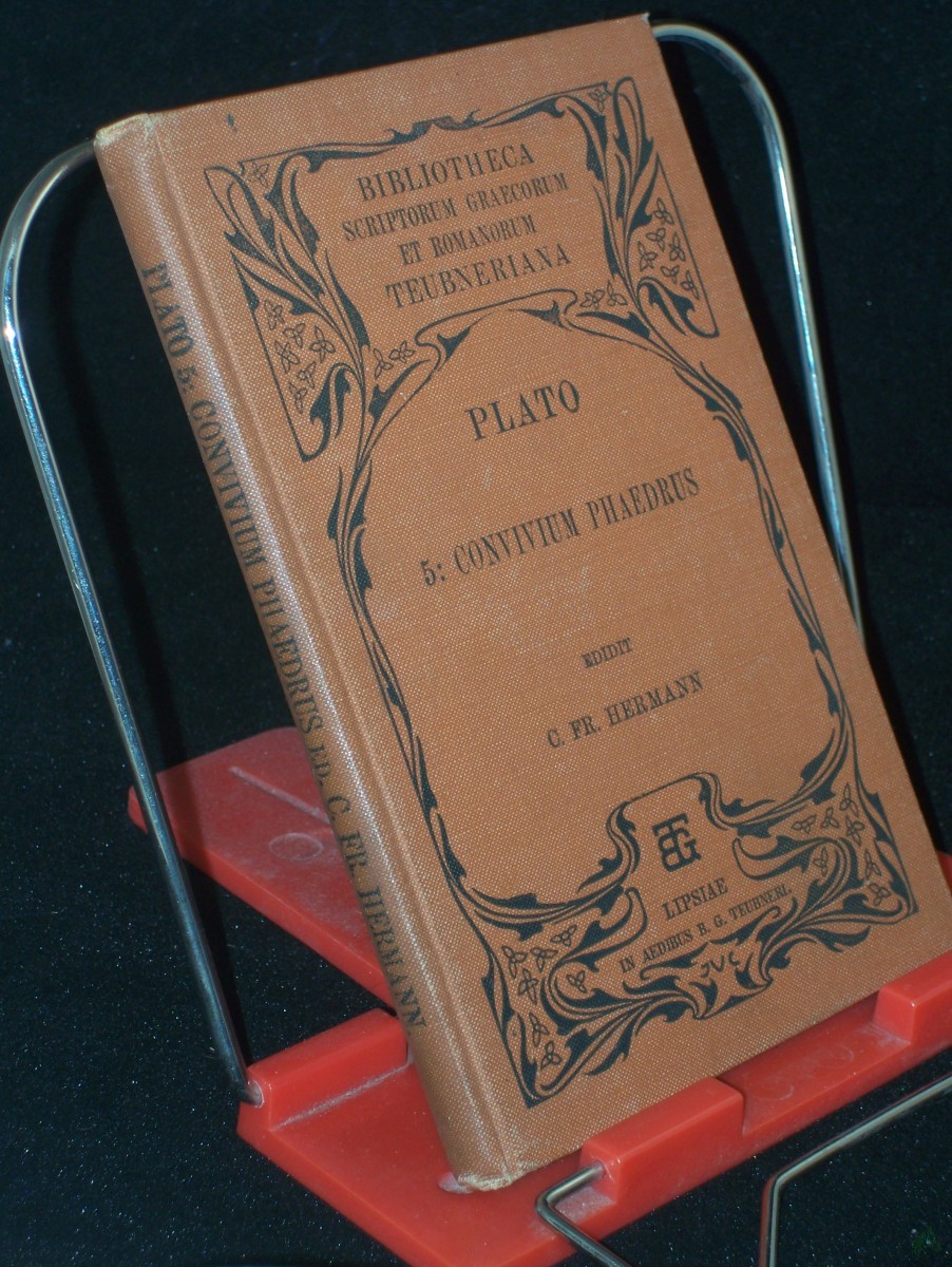 Product image 1 of the product “Convivium Phaedrus / Plato. Ex recogn. C. F. Hermanni, Text altgriechisch ”
