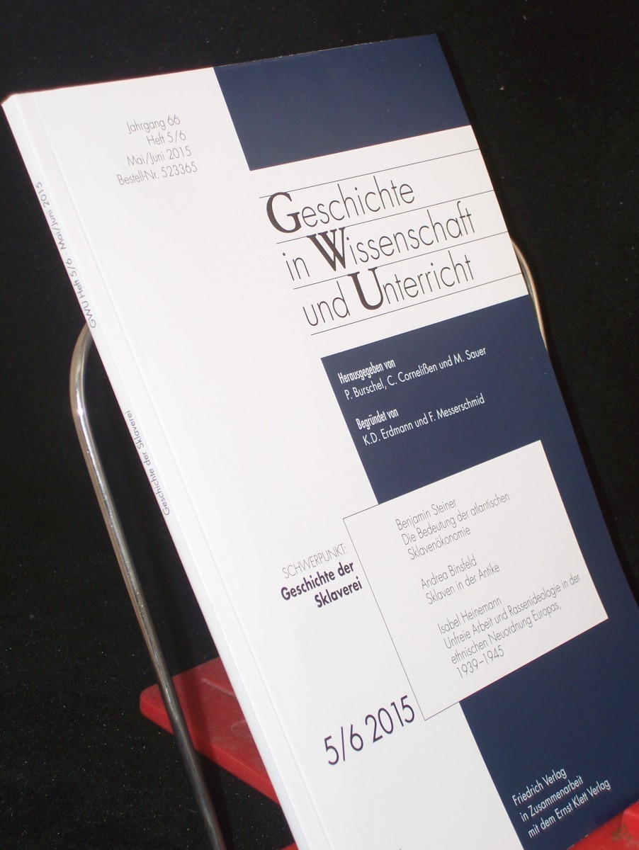 Product image 1 of the product “Nr. 5/6 2015, Geschichte der Sklaverei, Geschichte in Wiss. u. Unterr. ”