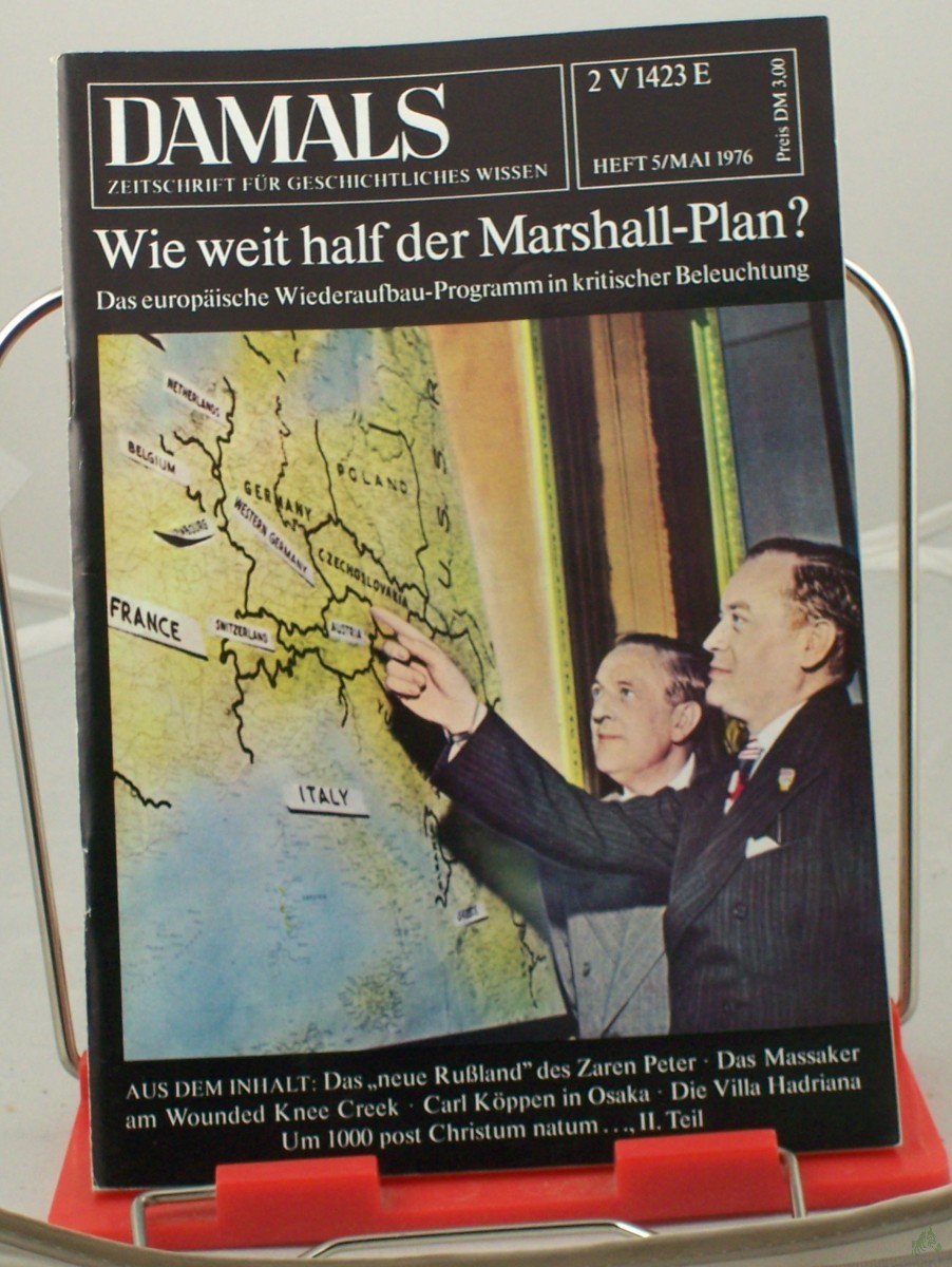 Product image 1 of the product “5/1976, Wie weit half der Marshall Plan ”