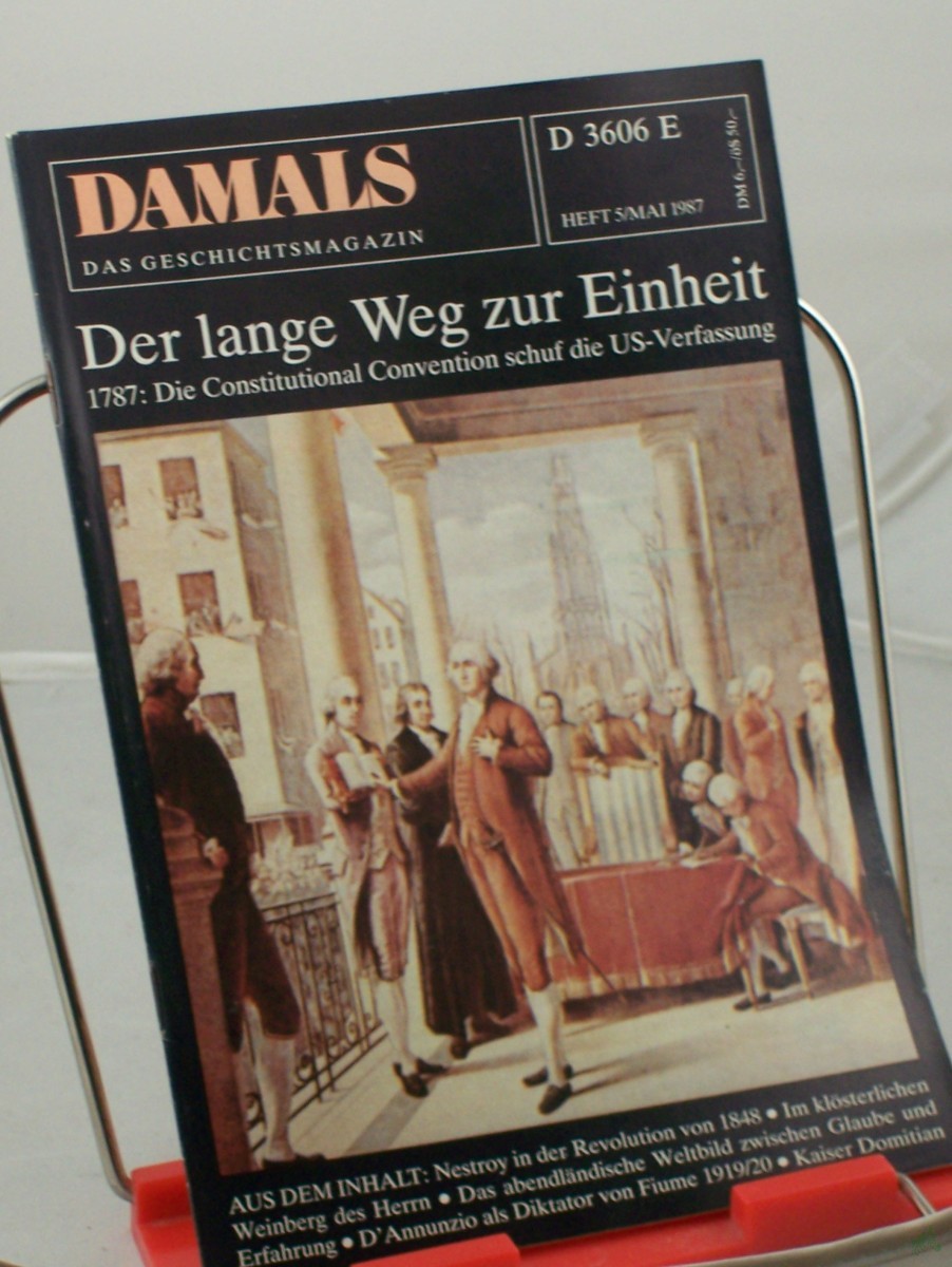 Product image 1 of the product “5/1987, Der lange Weg zur Einheit ”