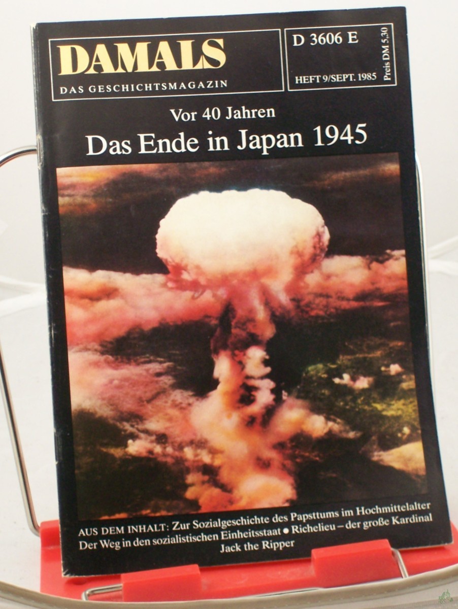 Product image 1 of the product “9/1985, das Ende in Japan 1945 (vor 40 Jahren) ”