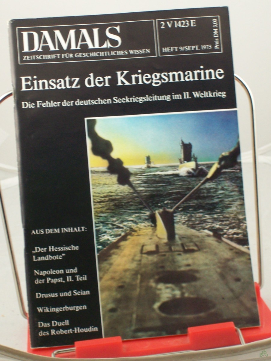 Product image 1 of the product “9/1975, Einsatz der Kriegsmarine ”