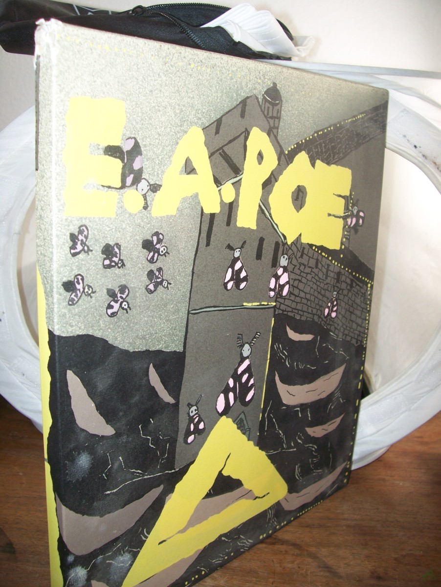 Artikelbild 1 des Artikels “Drei Erzählungen / Edgar Allan Poe. Mit vier Farblithogr. und mehreren Zeichn. von Jiří ¦alamoun. Leipziger Bibliophilen-Abend “