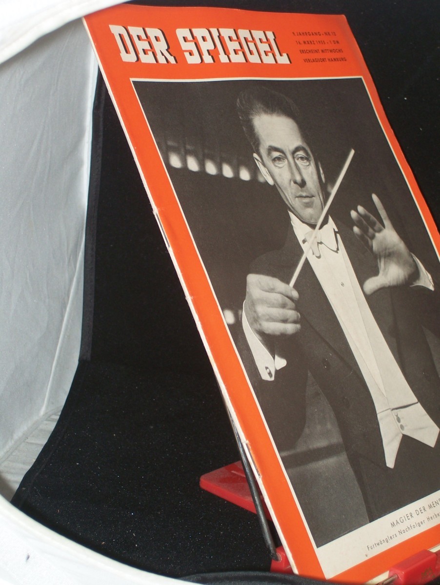 Product image 1 of the product “12/1955, MAGIER DER MENSCHENORGEL; FURTWÄNGLERS NACHFOLGER hERBERT VON KARAJAN ”