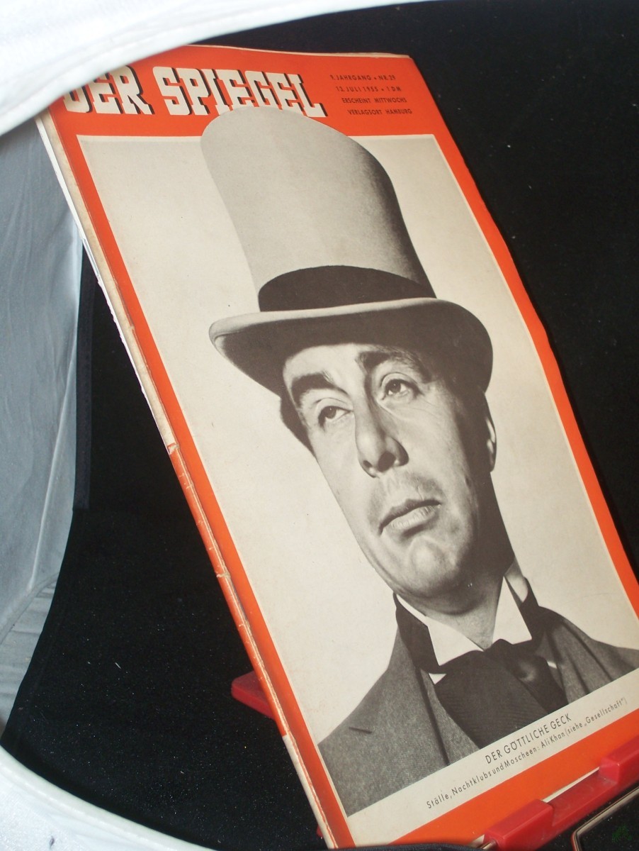 Product image 1 of the product “29/1955, DER GÖTTLICHE GECK; STÄLLE NACHTKLUBS UND MOSCHEEN; ALI KHAN ”