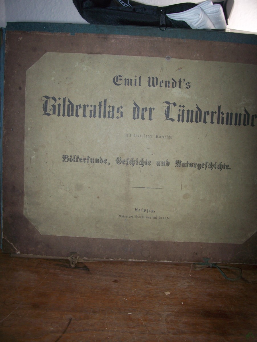 Artikelbild 1 des Artikels “Emil Wendt's Bilderatlas der Länderkunde mit besonderer Rücksicht auf Völkerkunde, Geschichte und Naturgeschichte, INHALT mit 66 Kupferstichen “