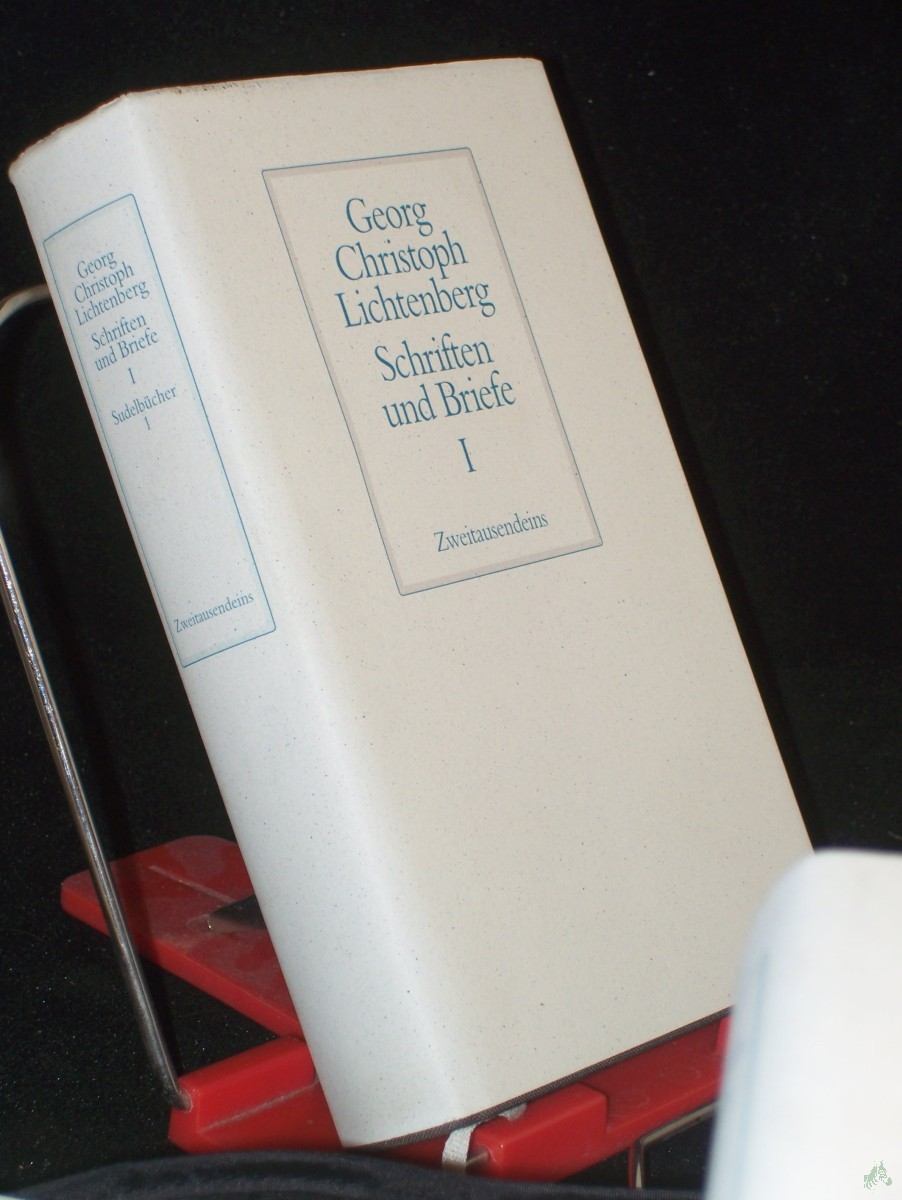 Product image 1 of the product “Schriften und Briefe I, Hrsg. v. Wolfgang Promies ”