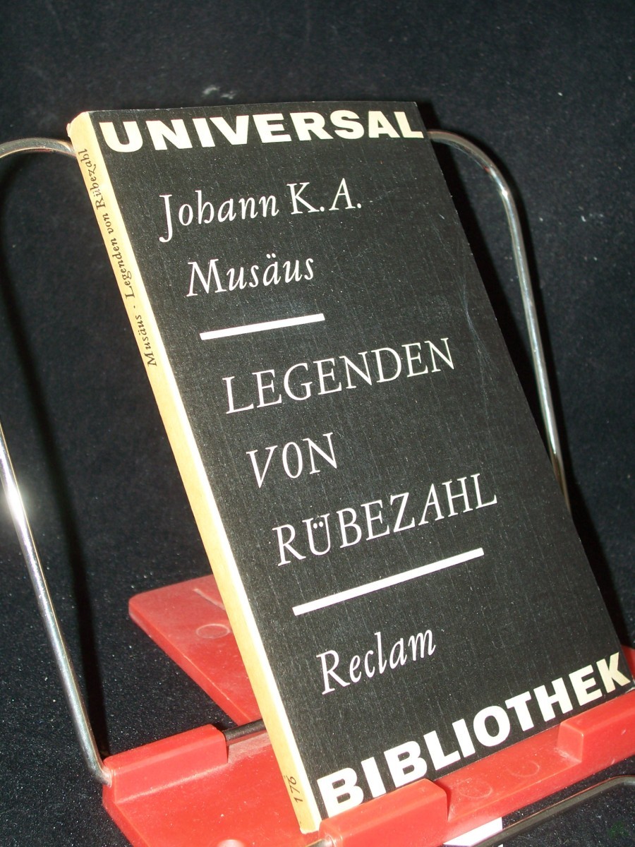 Product image 1 of the product “Legenden von Rübezahl : Märchen u. Sagen / Johann Karl August Musäus. Mit 16 Schabblättern von Ellen Schneider-Stötzner ”