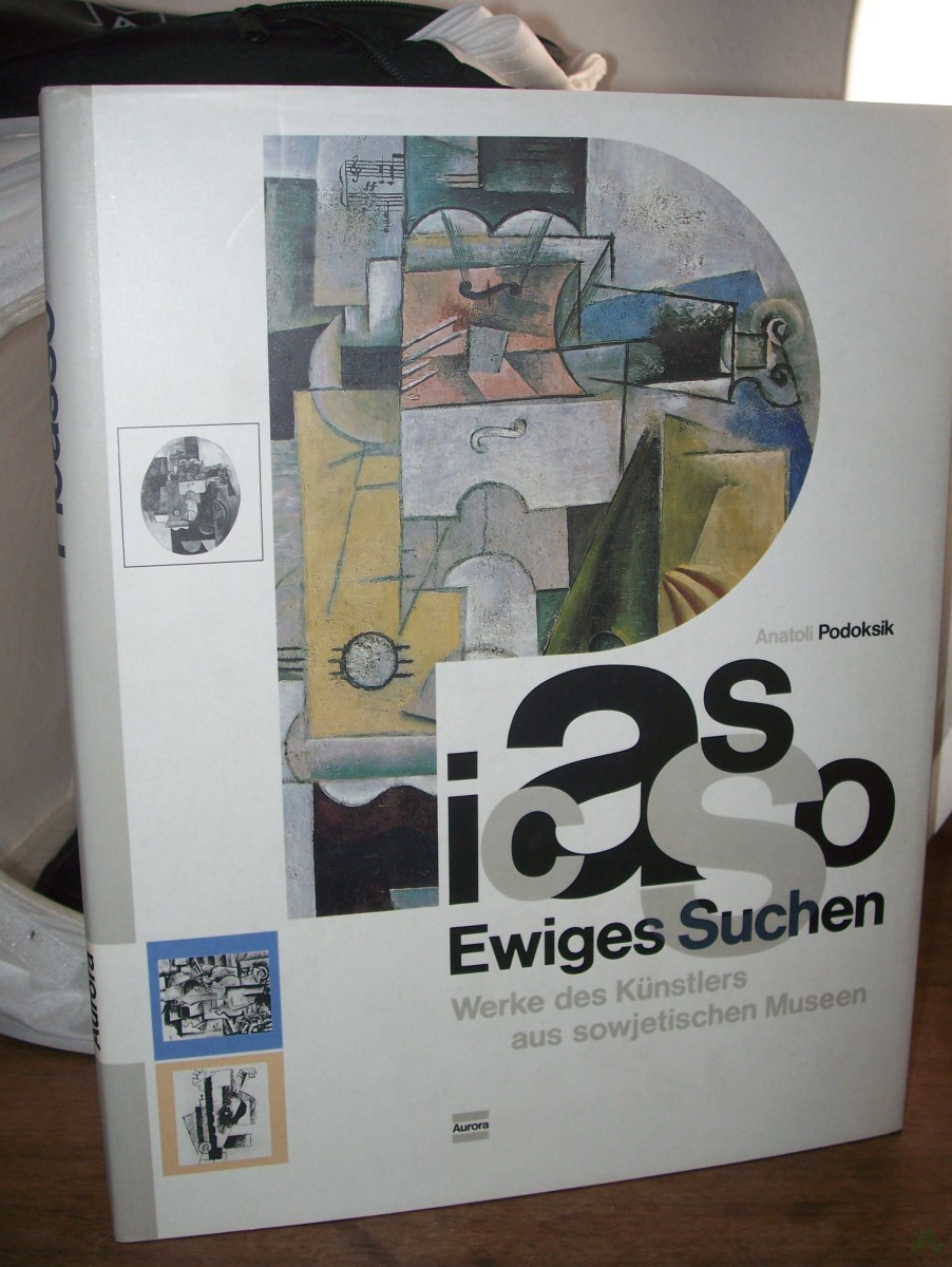 Product image 1 of the product “Picasso, ewiges Suchen : Werke des Künstlers aus sowjetischen Museen / Anatoli Podoksik. [Wiss. Bearb. von Marina Bessonowa. Aus dem Russ. übertr. von Gennadi Kagan] ”