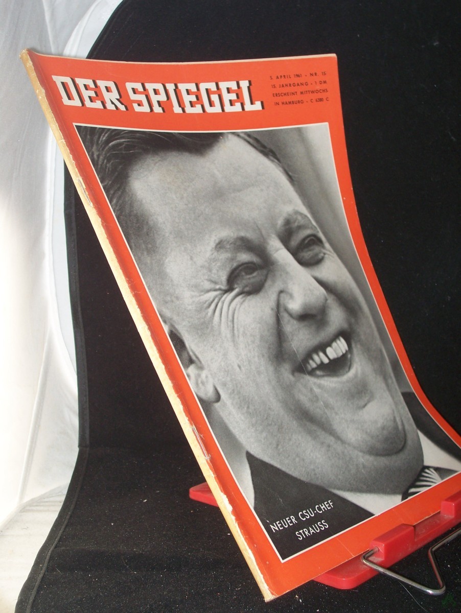 Artikelbild 1 des Artikels “15/1961, NEUER CSU CHEF STRAUSS “
