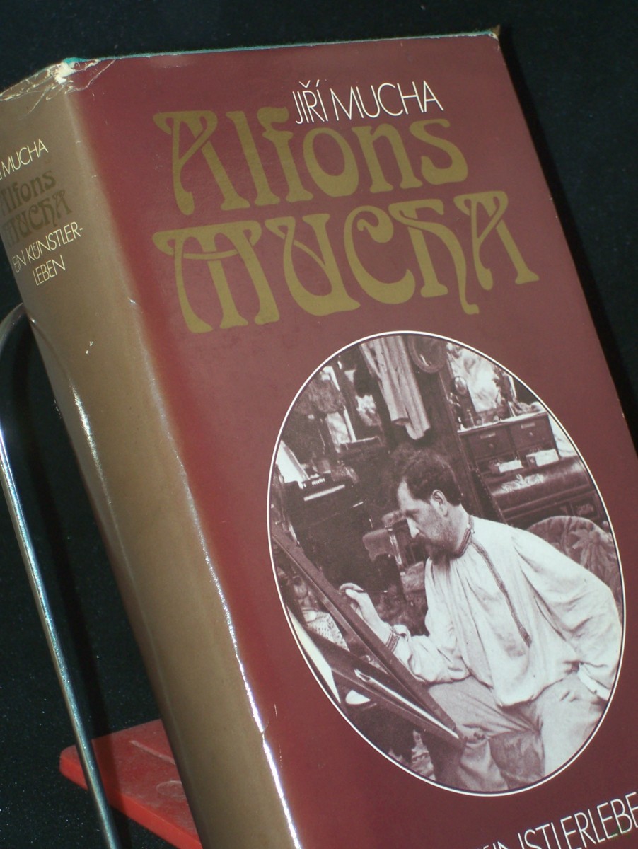 Artikelbild 1 des Artikels “Alfons Mucha : e. Künstlerleben / Jiri Mucha. Aus d. Tschech. von Gustav Just “