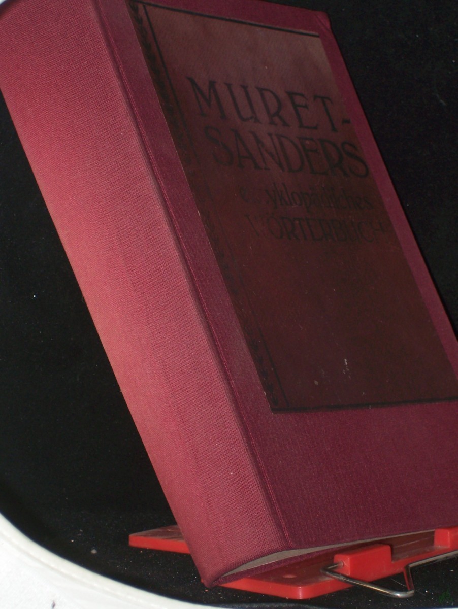 Artikelbild 1 des Artikels “Muret, Eduard: Enzyklopädisches deutsch-englisches Wörterbuch||Teil 2., Deutsch-Englisch “