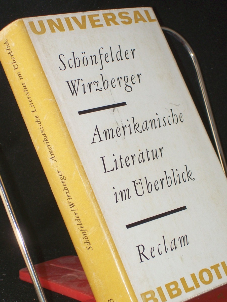 Product image 1 of the product “Amerikanische Literatur im Überblick : Vom Bürgerkrieg bis z. Gegenwart. [Literaturgeschichte] / Karl-Heinz Schönfelder ; Karl-Heinz Wirzberger ”