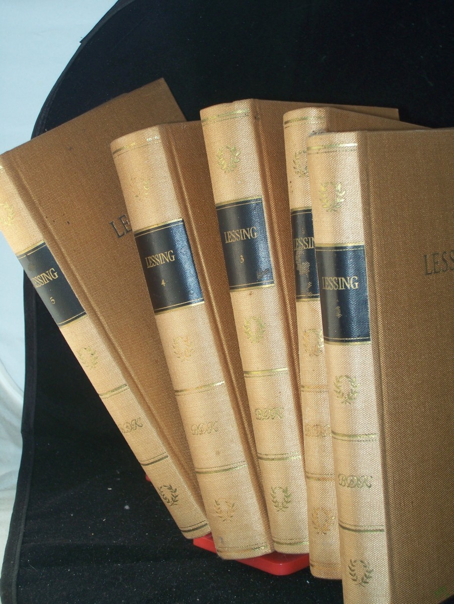 Artikelbild 1 des Artikels “[Werke in fünf Bänden] Lessings Werke in fünf Bänden / Gotthold Ephraim Lessing. Ausgew. von Karl Balser. Eingel. von Thomas Höhle “