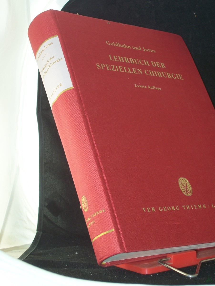 Artikelbild 1 des Artikels “Lehrbuch der speziellen Chirurgie / Richard Goldhahn ; Gerhart Jorns “