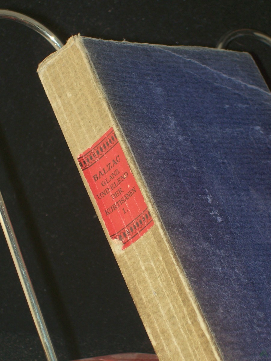 Artikelbild 1 des Artikels “Glanz und Elend der Kurtisanen : Band 1 und Band 2 / Honoré de Balzac. Übers. von e. A. Rheinhardt “