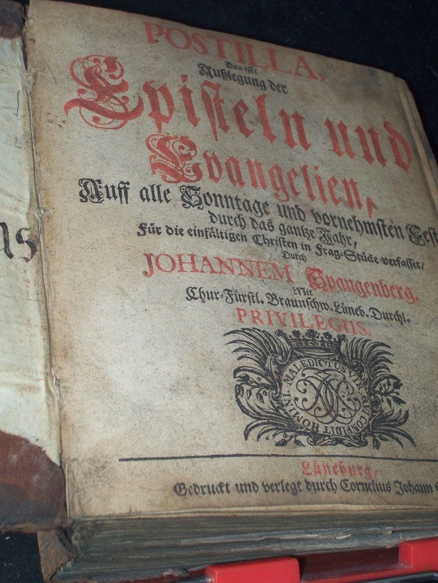 Artikelbild 1 des Artikels “Postilla, Das ist: Auslegung der Episteln und Evangelien, Auf alle Sonntage und vornehmsten Feste durch das ganze Jahr, für die einfältigen Christen in Frag-Stücke verfasset durch Johannem Spangenberg. “