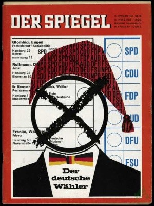 Artikelbild 1 des Artikels “38/1965, Der deutsche Wähler “