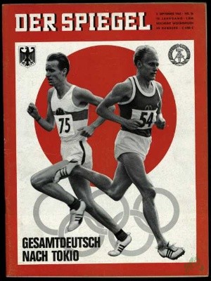 Product image 1 of the product “36/1964, Gesamtdeutsch nach Tokio ”