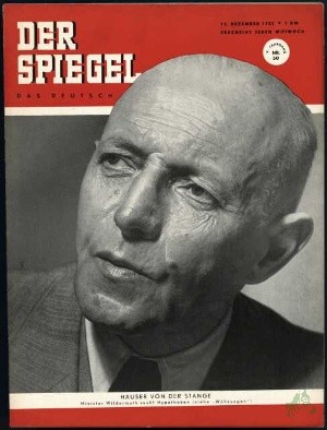 Artikelbild 1 des Artikels “50/1951, HÄUSER VON DER STANGE; MINISTER WILDERMUTH SUCHT HYPOTHEKEN “