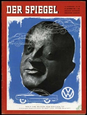 Product image 1 of the product “40/1959, NOCH EINE MILLION VOM GLEICHEN TYP; VOLKSWAGEN GENERALDIREKTOR NORDHOFF ”