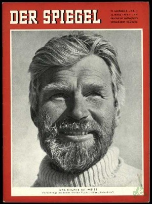 Product image 1 of the product “11/1958, DAS NICHTS IST WEISS; FORSCHUNGSREISENDER VIVIAN FUCHS ”