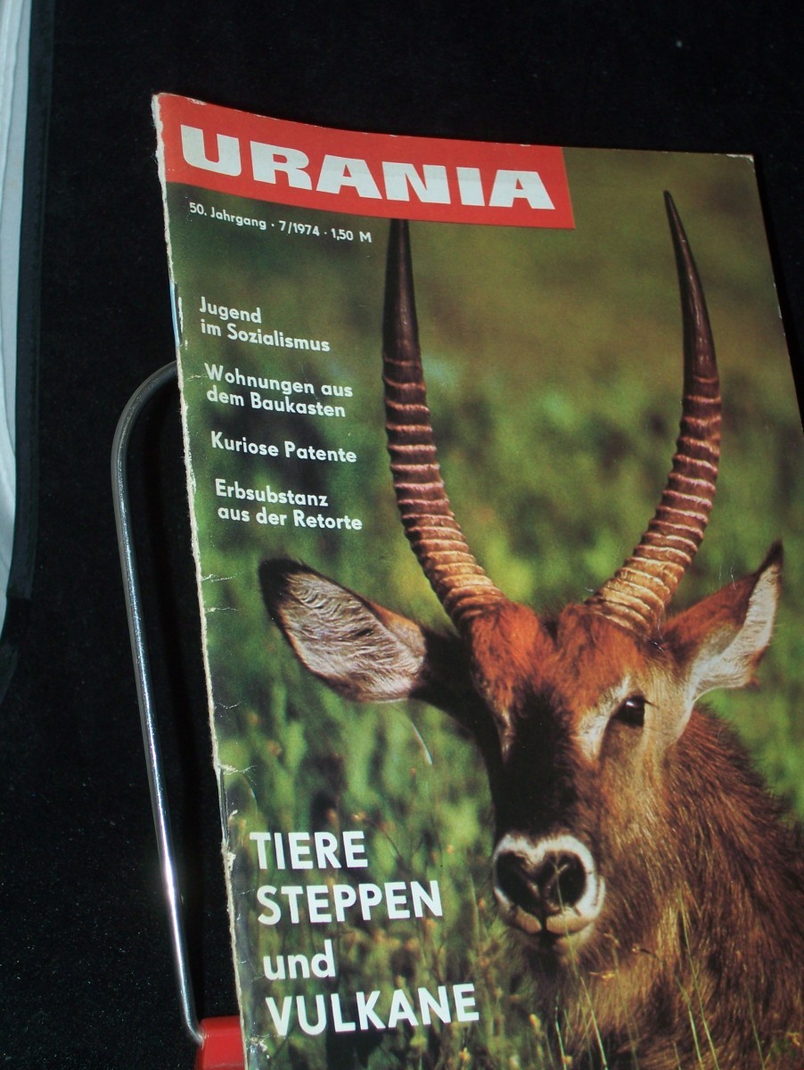 Product image 1 of the product “7/1974, Tiere, Steppen und Vulkane,Dr. W. Herger Inge Scheidler D. Nielsch Prof. Dr. H. Backe E. Schulz Dr. rer. nat. habil. G. Flemming Dr. Dieter B. Herrmann K.-H. Seile Prof. Dr. sc. phil. R. Löther Vera Gisela Ewald Dr. R. Jeske Prof. D ”