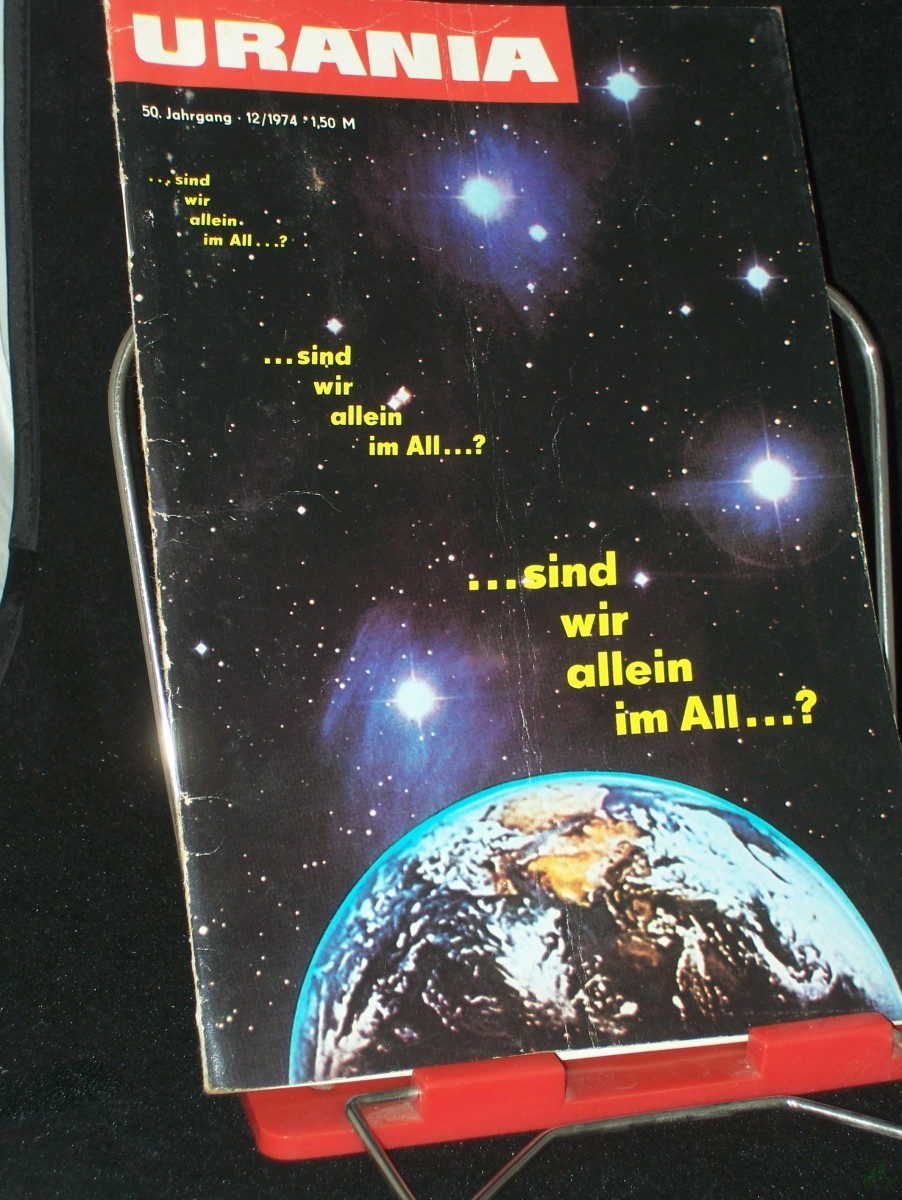 Artikelbild 1 des Artikels “12/1974,...sind wir allein im All? Dr. H. Reinhardt Karla Petsch Dr. habil. K.-D. Jentzsch Heinz Simon H. Hoffmann Prof. Dr. D. Bergner W. Spillner Dr. S. Marx Dr. R. Theuring Dr, Edith Neubauer G. Funeck Dr. H. Hess M. 8. Tschernenko Dr. “