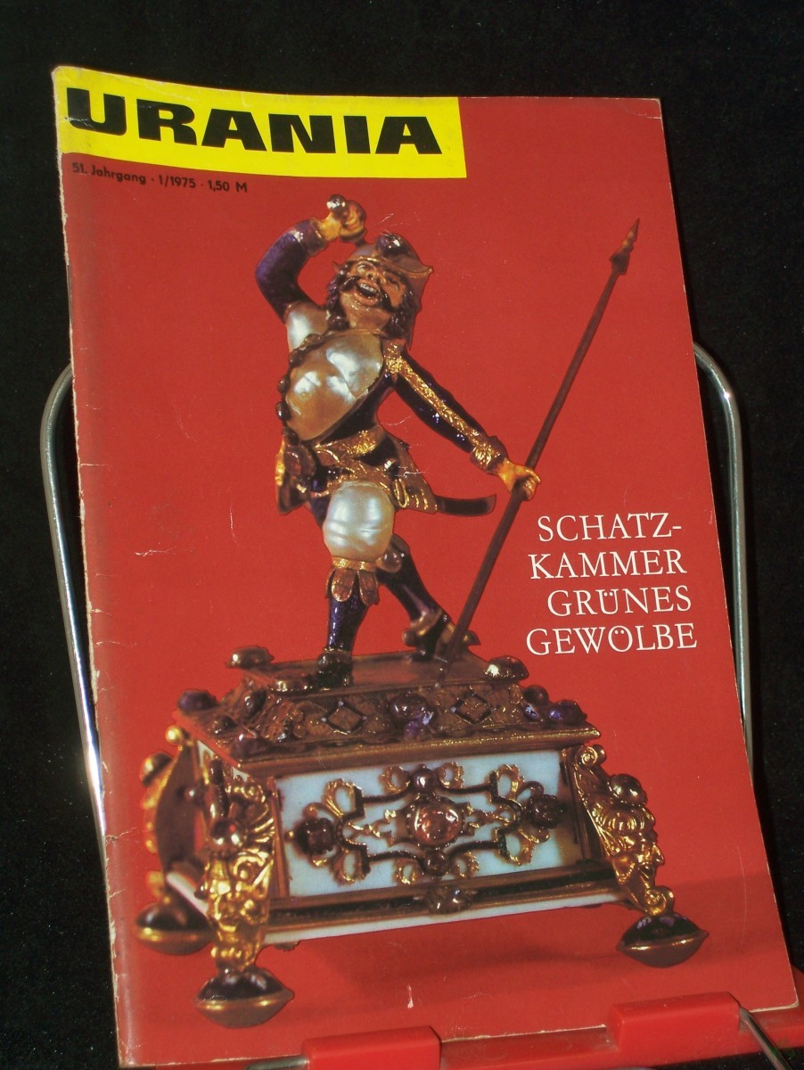 Product image 1 of the product “1/1975, Schatzkammer Grünes Gewölbe,Dipl.-Phys, M. Kalau G. Hackemesser Dr. U. Karner Dr. J. Menzhausen Oberstleutnant Dipl.-Ing. E. Brabandt Prof. Dr. J. Loukotka Dr. S. Marx Dipl.-Phil, A.-D. Miethe H. G. Klessin M. Otto Prof. Dr. W. Padb ”