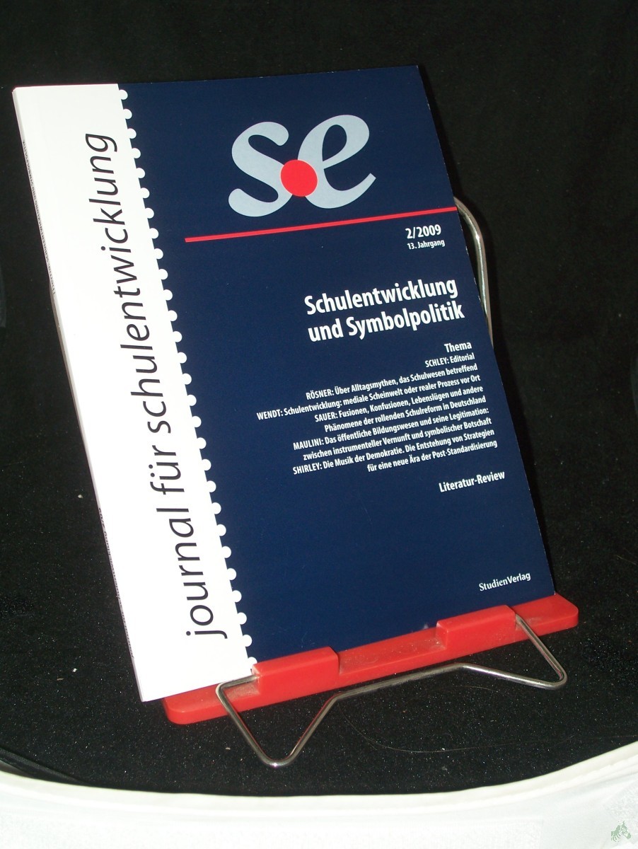 Artikelbild 1 des Artikels “2/2009, Schulentwicklung und Symbolpolitik “