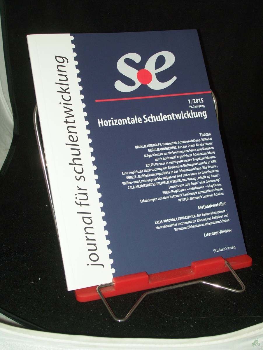 Product image 1 of the product “1/2015, Horizontale Schulentwicklung ”